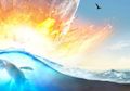 Jejak Tsunami Riak Raksasa Ungkap Dampak Asteroid Pemusnah Dinosaurus