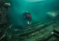 Kota Tenggelam Thonis-Heracleion, Temuan Kapal dan Kuburan Mesir Kuno