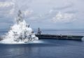 Pantas China dan Rusia Ketar-Ketir, Amerika Pamerkan Kapal Perang yang Tahan Diledakan 3 Kali Dengan Bom 18 Ton, Kekuatannya Setara Gempa 3,9 SR