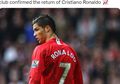 Cristiano Ronaldo Diminta Gunakan Nomor 7, Netizen: Cavani Nomor 9, Martial...