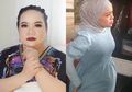 Pajang Potret Lesti Kejora Pakai Dress Biru dengan Perut Buncitnya, Doa Aty Kodong Ini Mendadak Jadi Sorotan, Ada Apa?