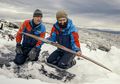Sepasang Alat Ski Tertua Ditemukan Terkubur dalam Lapisan Es Norwegia