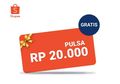 Cara Dapat Pulsa di Shopee, Gratis Tanpa Syarat dan Ketentuan!