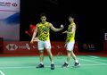 Indonesia Masters 2021 - Sambut Kemenangan ke Perempat Final, Minions: Beruntung!
