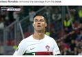 Lawan Pemain Persija Dkk, Ronaldo Berdarah-darah & Gagal Cetak Gol!
