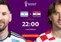 Link Live Streaming Argentina Vs Kroasia, Messi Atau Modric yang ke Final? - Semifinal Piala Dunia 2022 