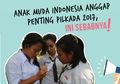 95,5% Anak Muda Indonesia Anggap Penting Pilkada 2017, Ini Sebabnya
