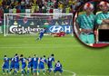 Fans Inggris Nekat Tampil Setengah Telanjang