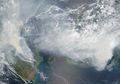 Foto Kabut Asap Indonesia dari Satelit NASA