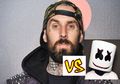 EDM vs Punk! Liat Nih Video Travis Barker Lagi “Drum Battle” Sama DJ Marshmello