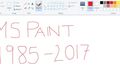 Dedengkot Software Gambar, Ms Paint, Dimatikan Oleh Microsoft