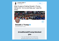 Karena Sering Protes, Akun Twitter Isrinya John Legend Diblokir Donald Trump.