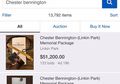 Duh, "Kenang-kenangan" Chester Bennington Dijual di Ebay!