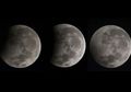 Ini Dia Foto-foto Indahnya Gerhana Bulan Sebagian Semalam