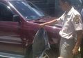 Belum Punya SIM, Pelajar Tabrak Beberapa Kendaraan