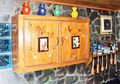 Dapur Kayu Berdinding Batu Alam Sarat Nuansa Alam