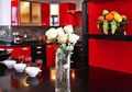 Desain Dapur Modern Terbentuk dari Penggunaan Warna Serba Glossy