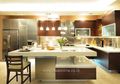 Dapur Terang dengan Teknik Pencahayaan Langsung