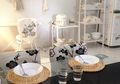 Paduan Dapur dan Ruang Menyetrika Nan Artsy di Hunian @eeka_chrisnawati