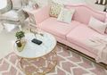 Warna Pastel nan Lembut di Ruang Tamu Shabby Chic Milik @cintamorliebe