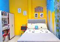 Segar dan Cerahnya Kamar Anak Laki-Laki Berwarna Biru Kuning di Rumah @mamia_cania