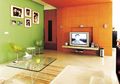 Ruang Keluarga Menyerupai Home Theater