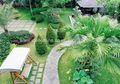 Lengkung Organis di Taman Tropis