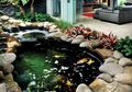 Yuk, Sejukkan Rumah dengan Kolam Koi!