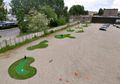 Kini Anda bisa bermain golf di tempat parkir