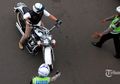 Hendak Ditilang Karena Masuk Thamrin, Pemotor Harley Davidson Malah Kabur