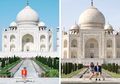 Saat Pangeran William dan Kate Middleton Berfoto di Depan Taj Mahal Persis Seperti yang Dilakukan Putri Diana Pada 1992