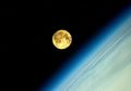 Bagaimana Foto Supermoon dari Luar Angkasa?