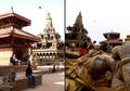(FOTO) Gempa Nepal: Kathmandu, Sebelum dan Sesudah Gempa
