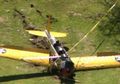 Sebuah Pesawat Peninggalan Perang Dunia II Jatuh Saat Diterbangkan oleh Aktor Harrison Ford