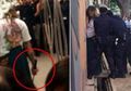 Seorang Pria Hunuskan Pedang Samurai di Metro Singapura