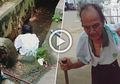 (Video) Nyaris Seumur Hidupnya Dihabiskan di Jalanan, Kakek Ini Sering Mandi di Selokan
