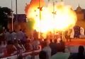 (Video) Gara-gara Balon Gas Meledak, Kemeriahan Pesta pun Berubah jadi Kengerian