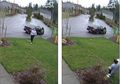 (Video) ‘Instant Karma’, Pencuri Wanita Ini Alami Patah Kaki saat Membawa Kabur Barang Curiannya