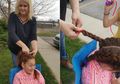 (Video) Sopir Bus Sekolah Mengepang Rambut Seorang Murid Setiap Hari, Alasannya Bikin Haru!