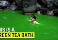 Di Jepang Anda bisa Berendam dalam Kolam Berisi Greentea, Kopi, Anggur Merah, dan Berbagai Minuman Lain