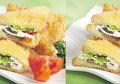 FRIED GOAT SANDWICH