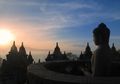 Lantai Tangga Borobudur Rusak Lantaran Alas Kaki Wisatawan