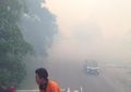 Kabut Asap Selimuti Kota Palangkaraya