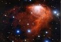 Nebula \'Berapi\' Ini Tempat Lahirnya Bintang