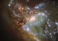 NASA Hubble Menangkap Interaksi Bintang Pembentuk Sistem Galaksi