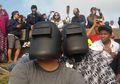 Masker Las, Selendang, hingga Bungkus Makanan sebagai Ganti Kacamata Gerhana