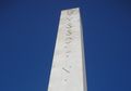Mussolini Kuburkan Pesan di Bawah Obelisk