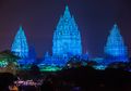 Cahaya Biru di Candi Prambanan