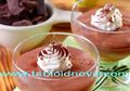 Puding Cokelat Lapis Karamel