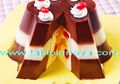 Puding Cokelat Tabur Buah